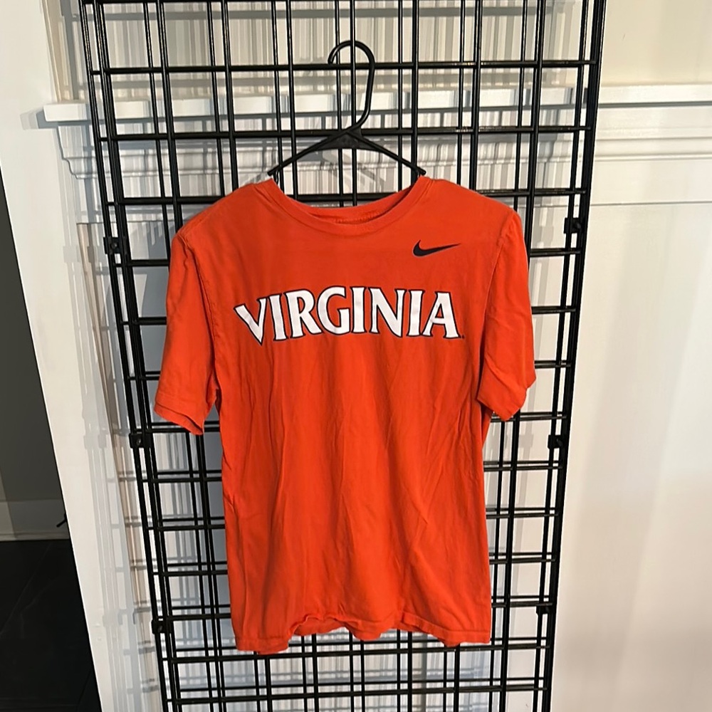 Orange UVA Nike Tee
